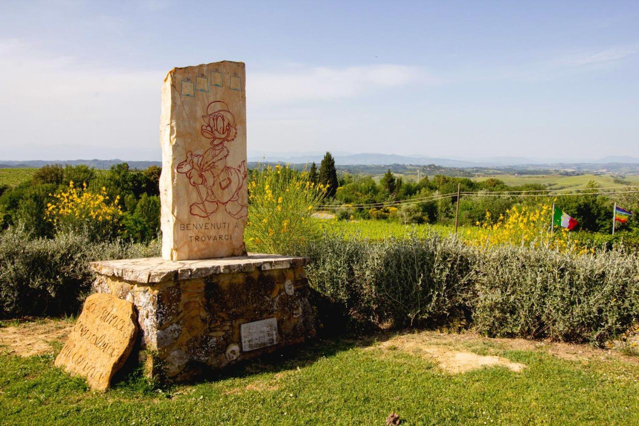 Hotel Agriturismo Poggio Pistolese Montaione Exterior foto